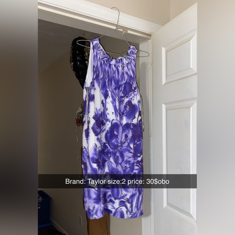 Purple dress
